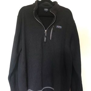 Black XL Quarter Zip Fleece